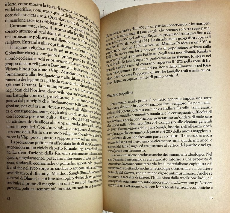 LA RELIGIONE POLITICA. I FONDAMENTALISMI