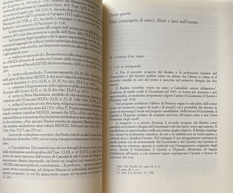 L'EREMO, LA BIBBIA E IL MEDIOEVO IN UMANISTI VENETI DEL …