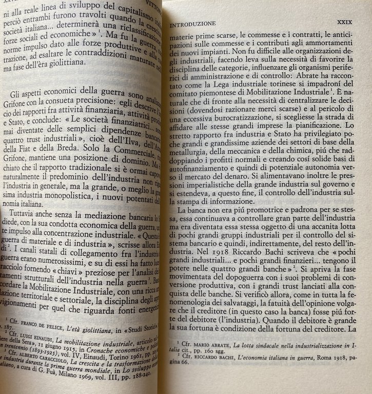 IL CAPITALE FINANZIARIO IN ITALIA: LA POLITICA ECONOMICA DEL FASCISMO