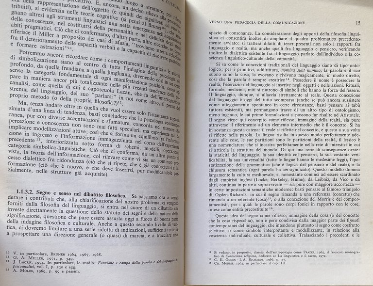 LINGUA, TESTO, SIGNIFICATO. TEORIA E METODO DI EDUCAZIONE ALL'ANALISI E …