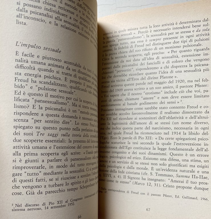 ESPERIENZA RELIGIOSA E INTERPRETAZIONE PSICANALITICA A CONFRONTO NELL'OSSERVAZIONE CLINICA E …