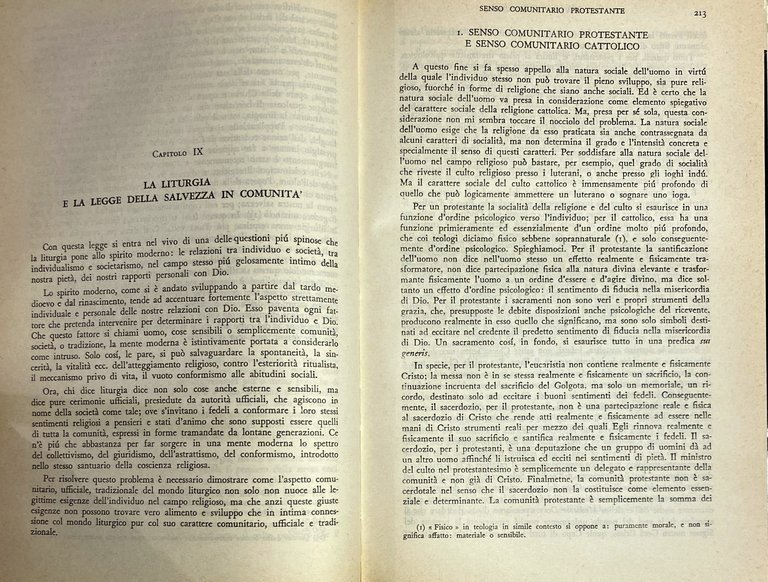 IL SENSO TEOLOGICO DELLA LITURGIA. SAGGIO DI LITURGIA TEOLOGICA GENERALE