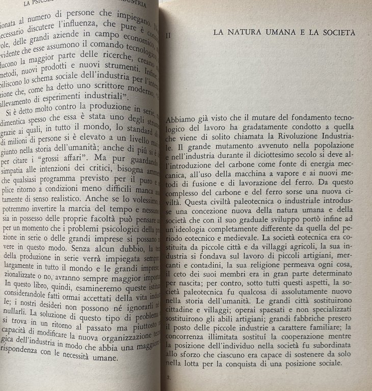 LA PSICOLOGIA SOCIALE DELL'INDUSTRIA. DEMOCRAZIA O AUTORITARISMO NELLE FABBRICHE?