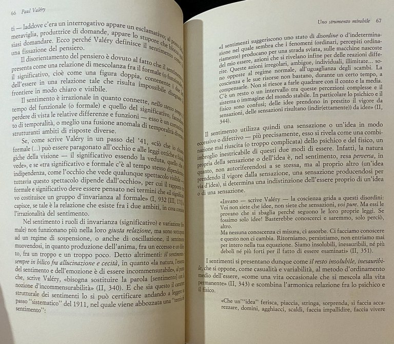 L'INQUIETO SENSO DEL POSSIBILE. SAGGIO SUI CAHIERS DI PAUL VALÉRY