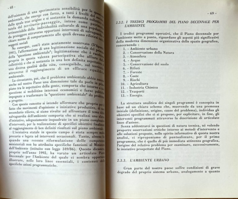 SOCIETÀ, AMBIENTE, TERRITORIO. ITINERARI PER UNA LETTURA GEOGRAFICA