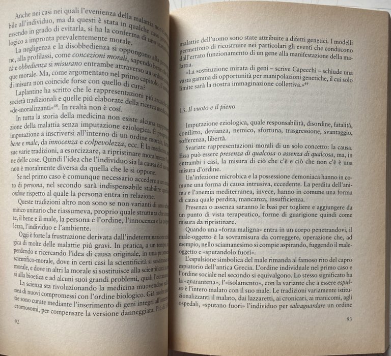 L'UOMO INGUARIBILE. IL SIGNIFICATO DELLA MEDICINA