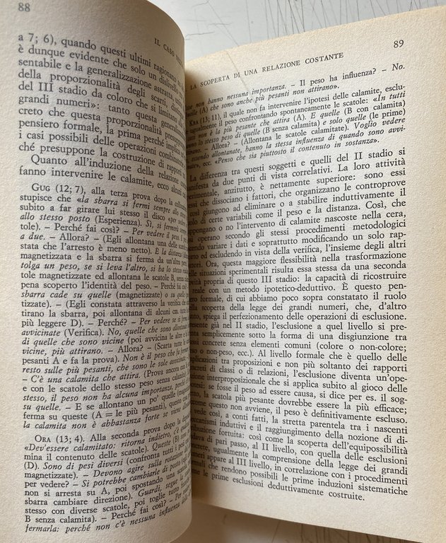 LA GENESI DELL'IDEA DI FORTUITO NEL BAMBINO