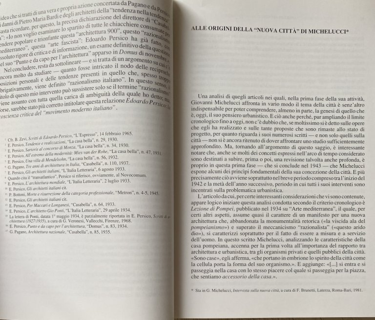 MOMENTI DI ARCHITETTURA ITALIANA CONTEMPORANEA.