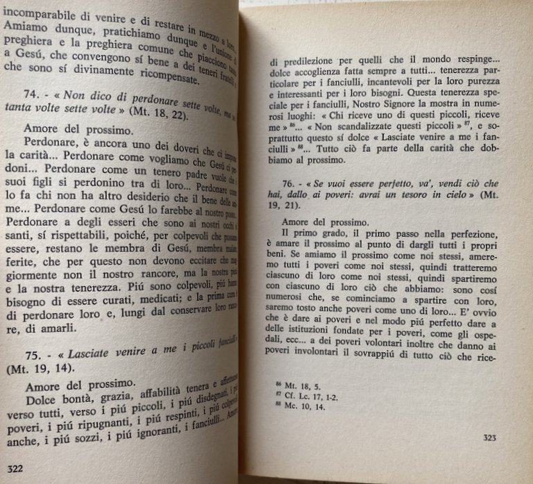 SCRITTI SPIRITUALI. MEDITAZIONI SUI PASSI DEI VANGELI RELATIVI A DIO …