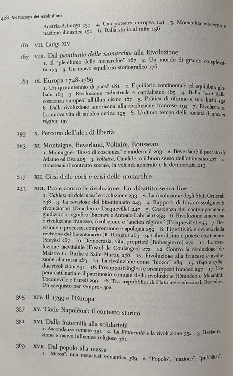 NELL'EUROPA DEI SECOLI D'ORO. ASPETTI, MOMENTI E PROBLEMI DALLE "GUERRE …