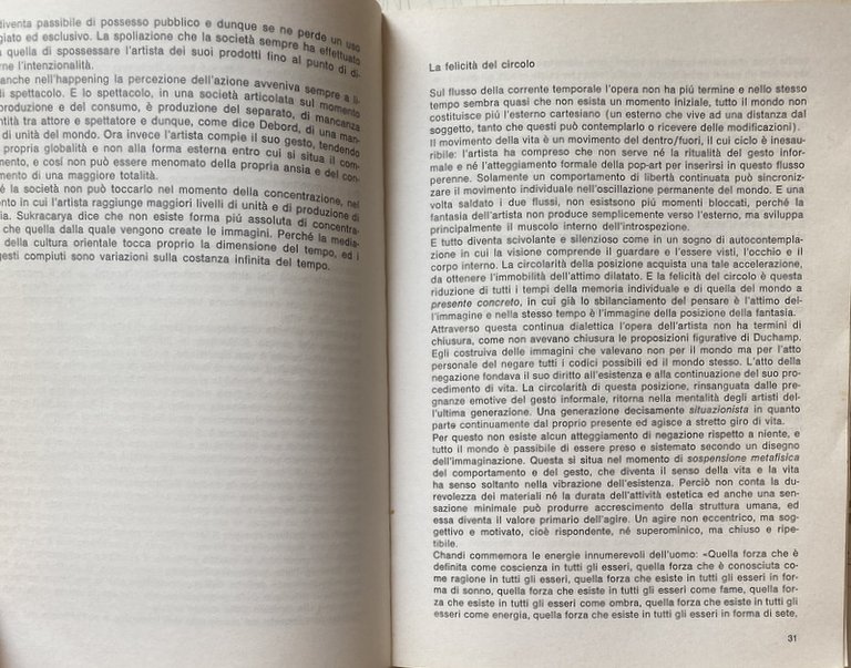 IL TERRITORIO MAGICO. COMPORTAMENTI ALTERNATIVI DELL'ARTE