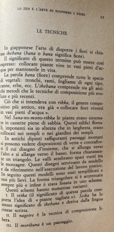 LO ZEN E L'ARTE DI DISPORRE I FIORI