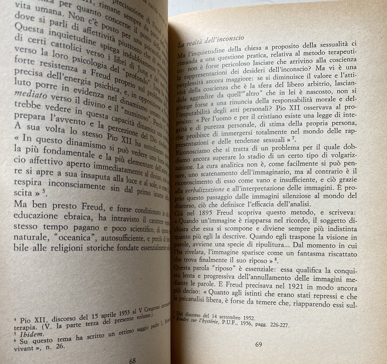 ESPERIENZA RELIGIOSA E INTERPRETAZIONE PSICANALITICA A CONFRONTO NELL'OSSERVAZIONE CLINICA E …