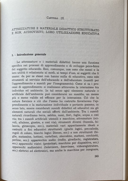 PROBLEMI DI PSICOLOGIA E DI PEDAGOGIA DELL'INFANZIA