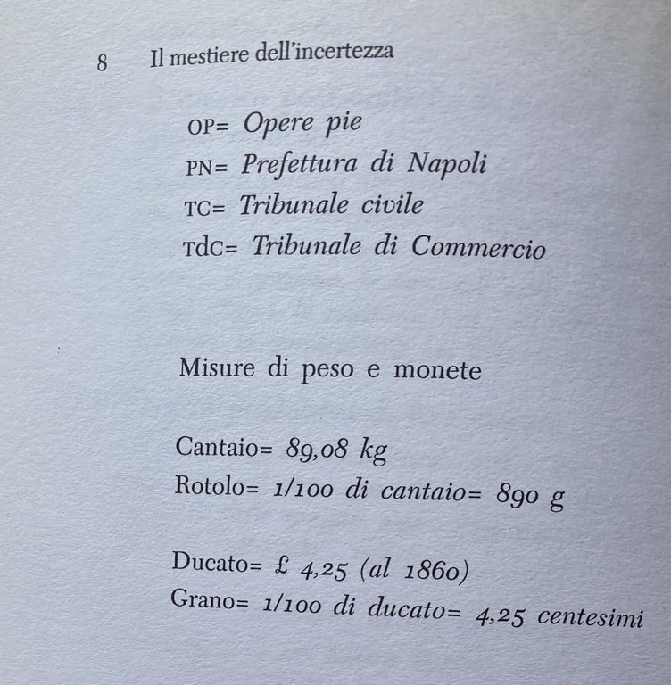 IL MESTIERE DELL'INCERTEZZA. LA PESCA NEL GOLFO DI NAPOLI TRA …