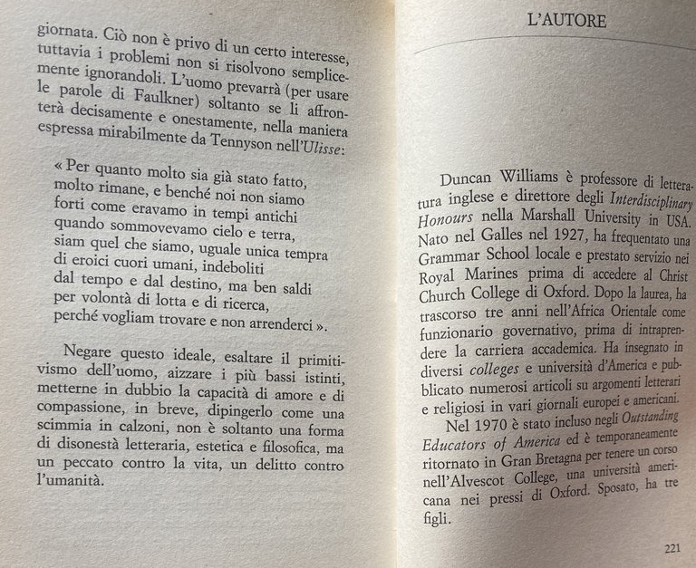 LA SCIMMIA IN CALZONI. L'INFLUSSO DELLA LETTERATURA SULLA SOCIETÀ MODERNA