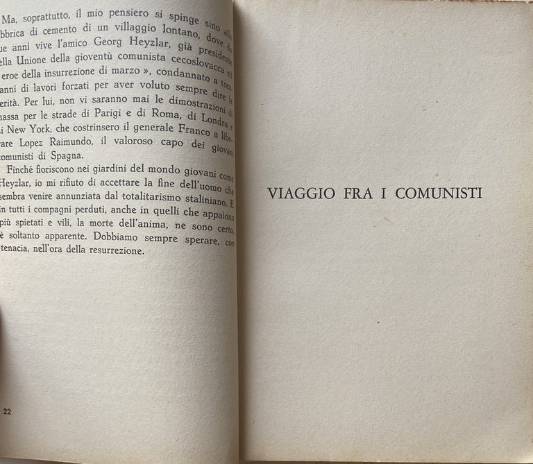 IL MESTIERE DI COMUNISTA