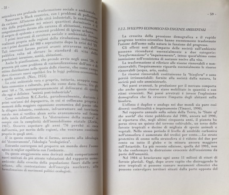 SOCIETÀ, AMBIENTE, TERRITORIO. ITINERARI PER UNA LETTURA GEOGRAFICA