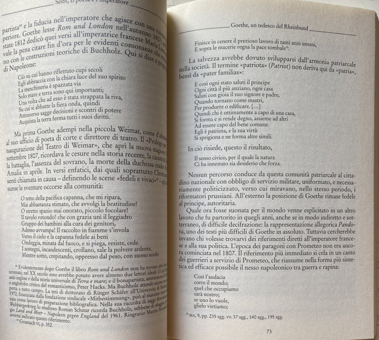 IL POETA E L'IMPERATORE. LA VOLTA CHE GOETHE INCONTRÒ NAPOLEONE