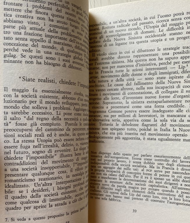 PRELUDIO ALLA RIVOLUZIONE. 1968-1979 STAGIONI DI CONFLITTI