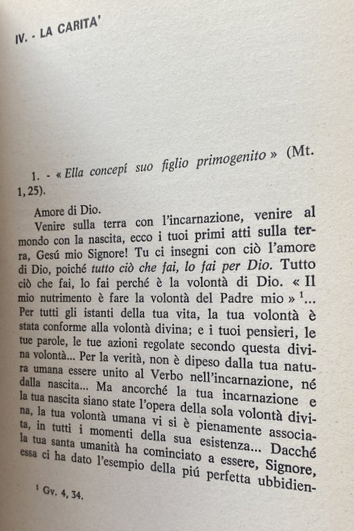 SCRITTI SPIRITUALI. MEDITAZIONI SUI PASSI DEI VANGELI RELATIVI A DIO …