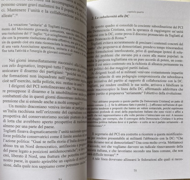 LA SVOLTA BORGHESE DI TOGLIATTI. IL PCI DA SALERNO ALLE …