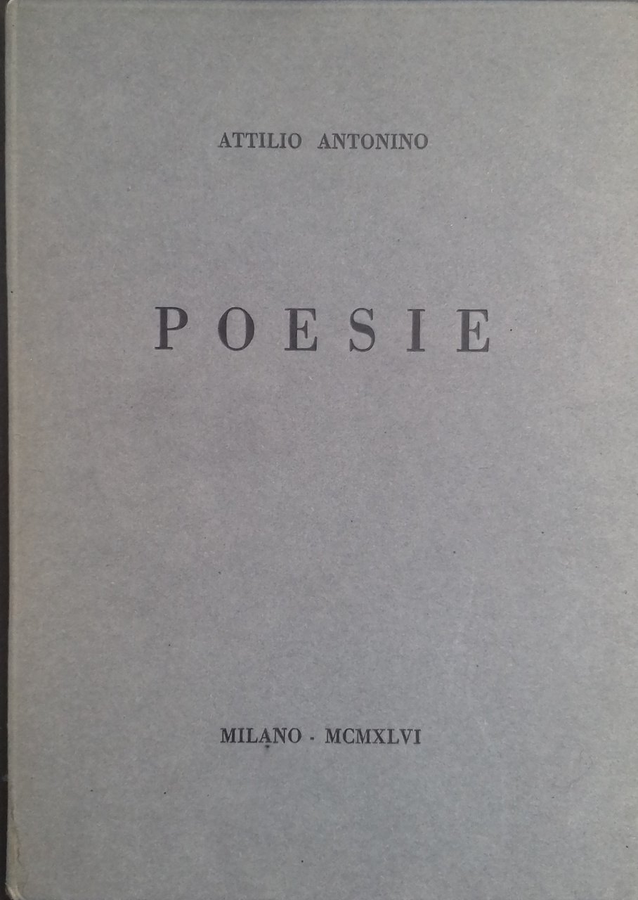 Poesie (con due lettere ad un poeta sopra alcune ragioni …