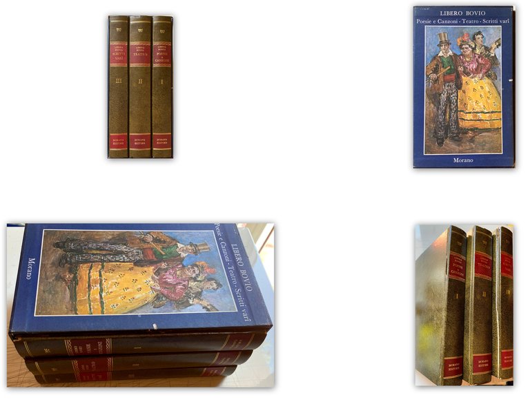 LIBERO BOVIO POESIE E CANZONI, TEATRO, SCRITTI VARI. (VOLUMI 1, … | Immagine Gallery 1