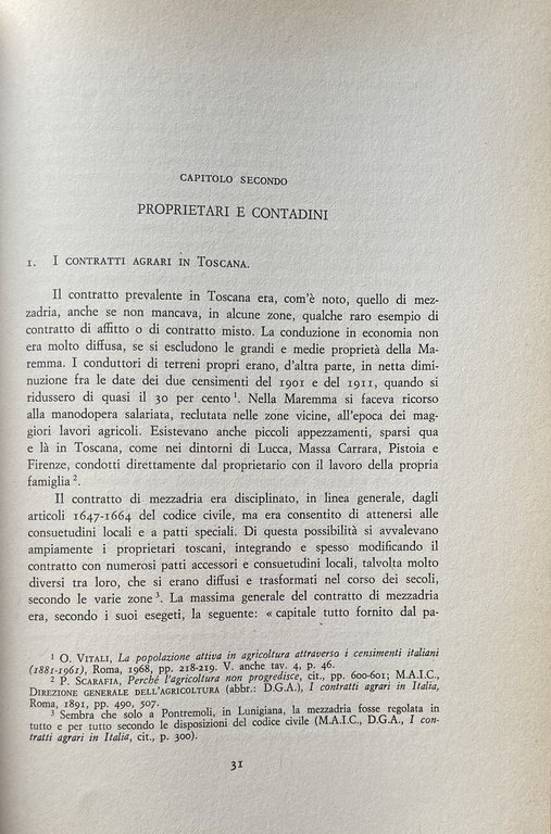 LA TOSCANA NELL'ETÀ GIOLITTIANA: AGRICOLTURA E AGITAZIONI CONTADINE