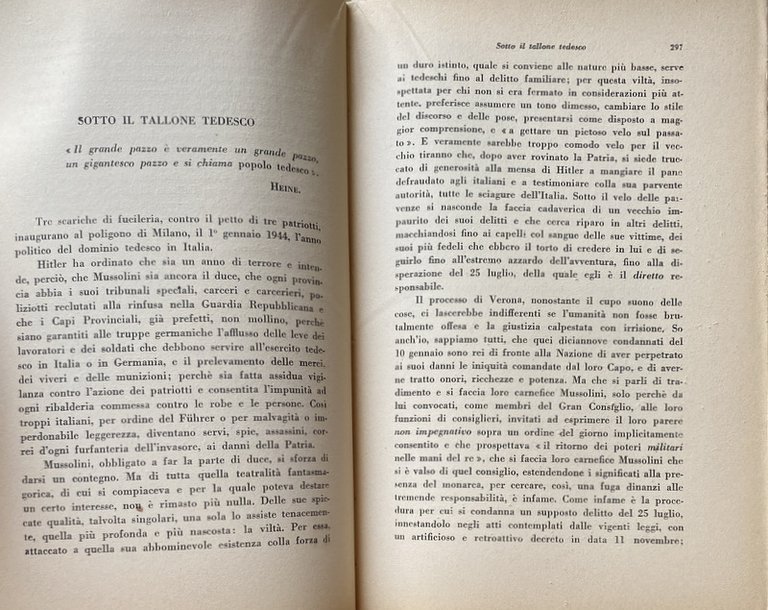 IL DRAMMA DEL POPOLO ITALIANO