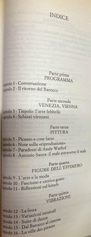 L'ARTIFICIO. ESTETICA DEL XX SECOLO DA PICASSO A WARHOL DA …