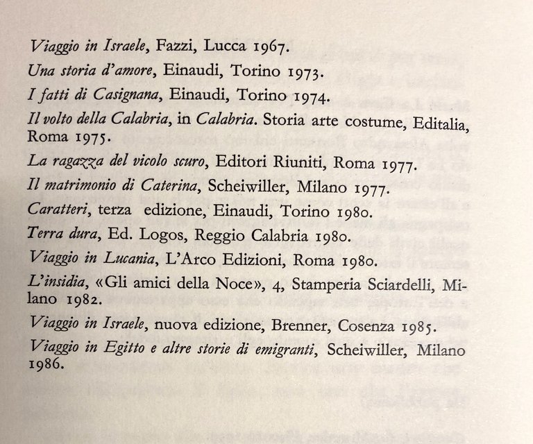 VIAGGIO IN EGITTO E ALTRE STORIE DI EMIGRANTI