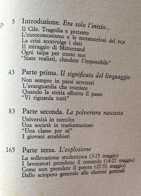 PRELUDIO ALLA RIVOLUZIONE. 1968-1979 STAGIONI DI CONFLITTI