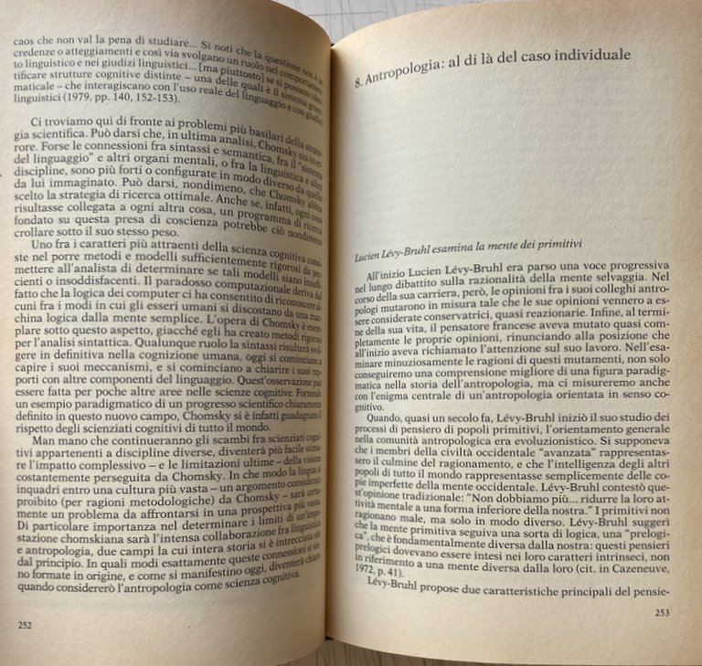 LA NUOVA SCIENZA DELLA MENTE. STORIA DELLA RIVOLUZIONE COGNITIVA