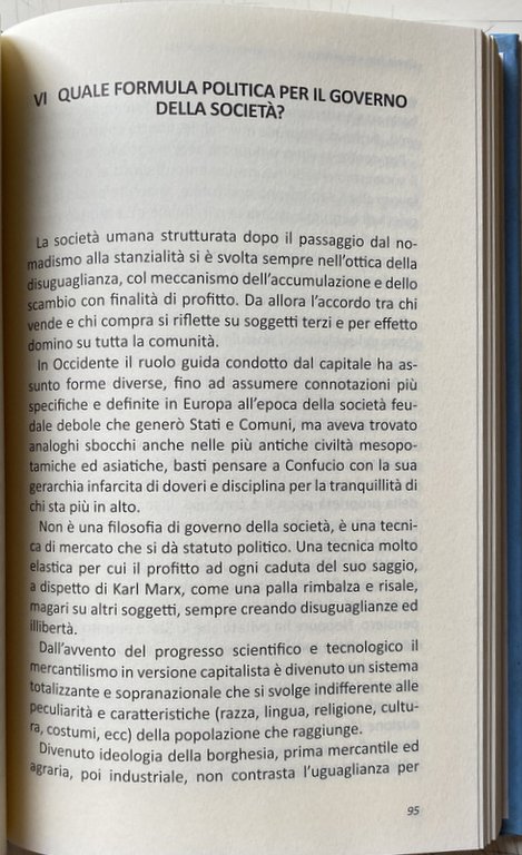 MERCANTILISMO E SOCIALISMO. DAL PROFITTO ALLA LIBERTÀ