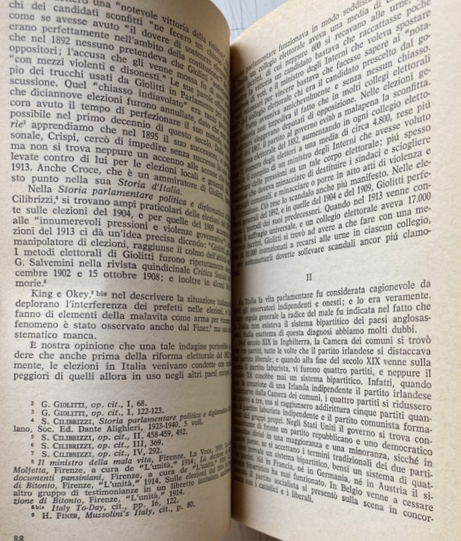 LE ORIGINI DEL FASCISMO IN ITALIA. LEZIONI DI HARVARD.