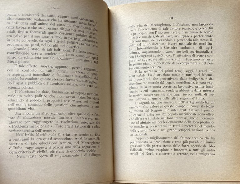 L'EVOLUZIONE DELLA COSCIENZA POLITICA DEL POPOLO MERIDIONALE