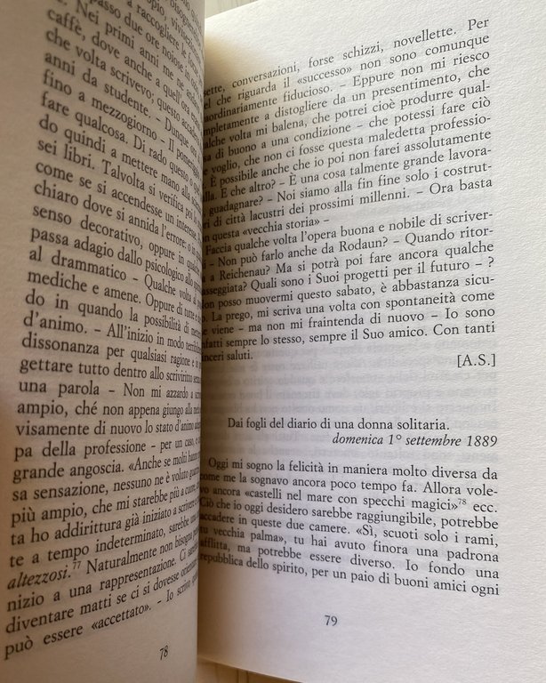 LA PASSIONE E LA RINUNCIA. LETTERE (1886-1897)