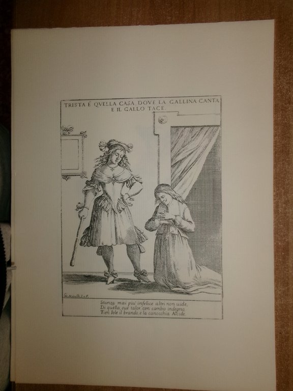 PROVERBJ figurati consecratj al Serenissimo... GIUSEPPE MARIA MITELLI 1978