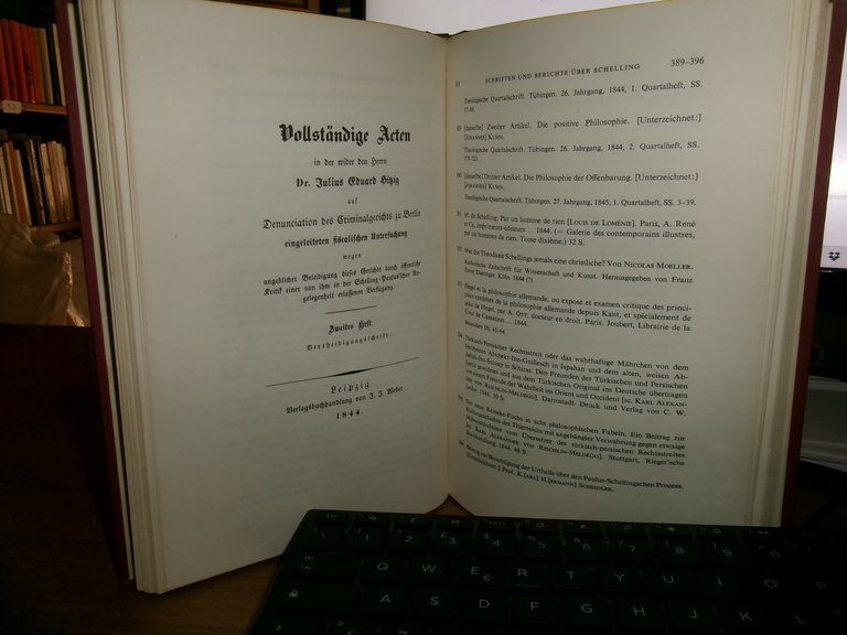 Schneeberger Guido. Friedrich Wilhelm Joseph von Schelling. Eine Bibliographie