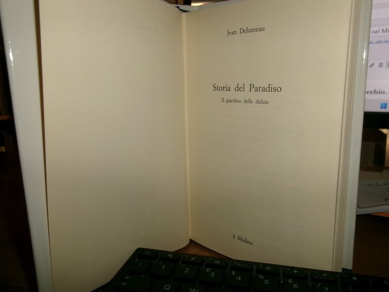 Storia del Paradiso. JEAN DELUMEAU 1994