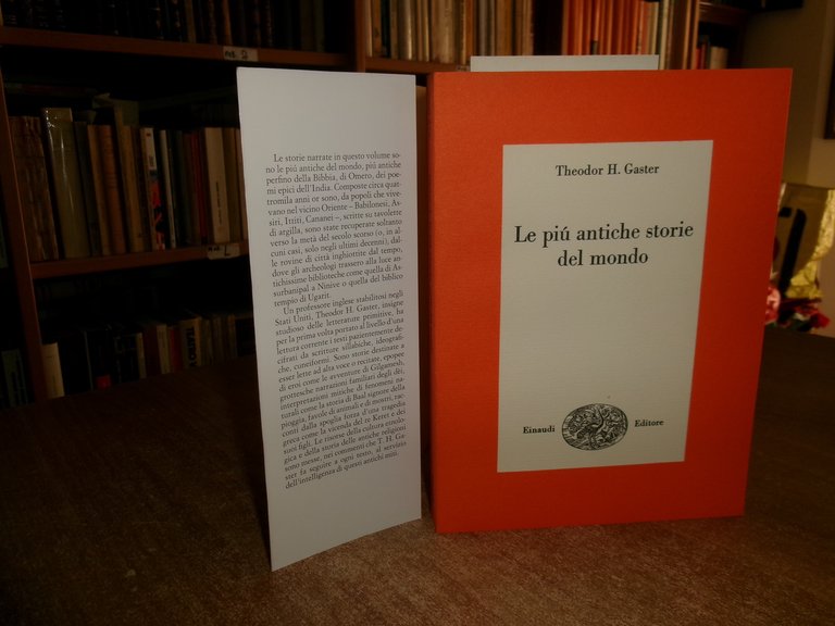 Le più antiche storie del mondo. Theodor H. Gaster 1973