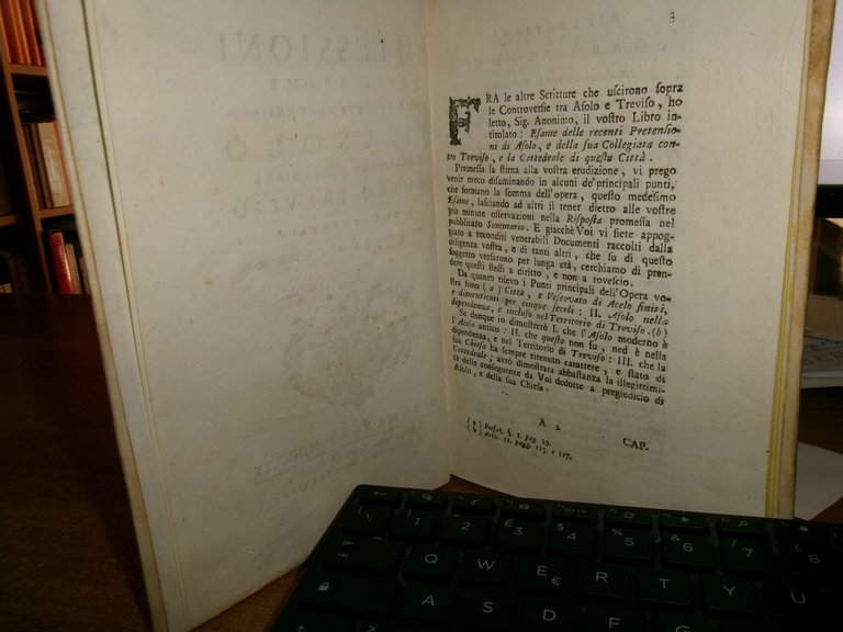 Riflessioni sull' esame delle recenti pretensioni di Asolo e dalla …