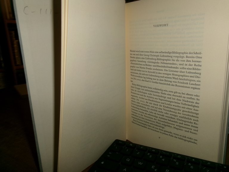 LICHTENBERG BIBLIOGRAPHIE. Rudolf Jung 1972