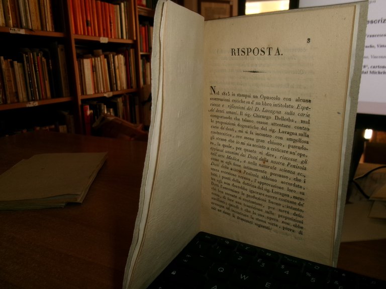 IL RITRATTO PARLANTE. RISPOSTA ALLE OSSERVAZIONI CRITICHE DEL CHIRURGO FRANCESCO …