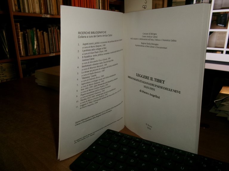 LEGGERE IL TIBET Bibliografia Italiana del Paese delle Nevi... PIETRO …