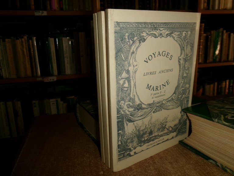 VOYAGES - MARINES. Livres et manuscrits anciens. THOMAS SCHELER 1992/93/94