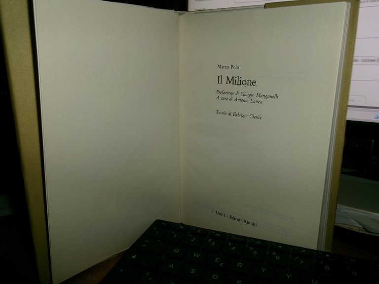 IL MILIONE. MARCO POLO. Prefazione di Giorgio Manganelli 1981