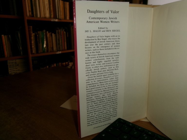 Daughters of Valor. Contemporary Jewish American Women Writers. JAY L. …