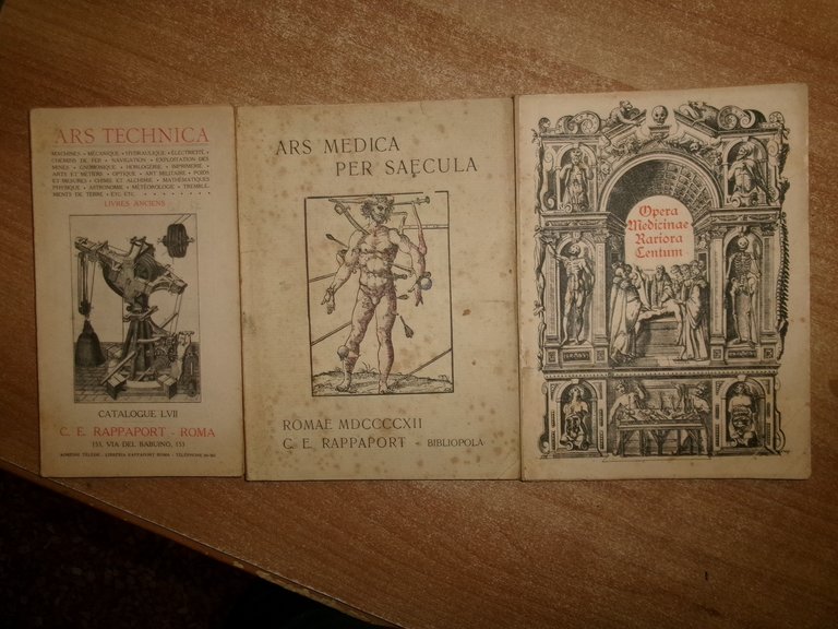 Opera Medicinae Rariora Centum. ARS Medica/Technica...RAPPAPORT